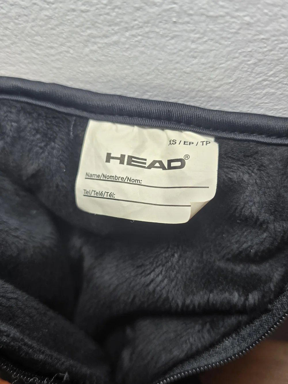 Black Fleece-Lined Water Proof Winter Gloves Easy On With Side Zipper Xsmall